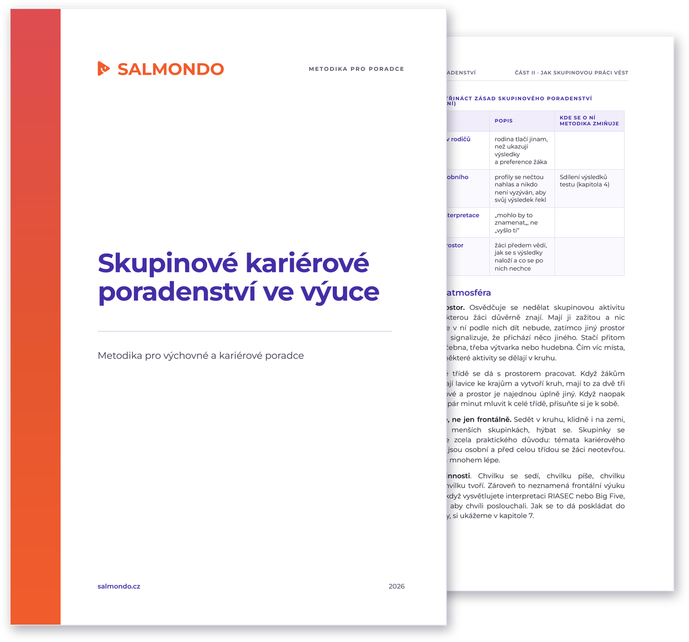 Metodika Skupinové kariérové poradenství ve výuce